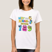 Why Was 6 Afraid of 7 Funny Math T Shirt (Voorkant)