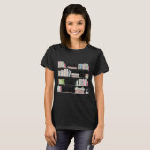 Why Yes I Actually Do Need All These Books Funny B T-shirt (Voorkant volledig)