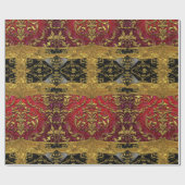 Whyburghs Damask Baroque Elegant Cadeaupapier (Vlak)