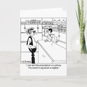 Why's the Doctor's Signature Legible? Kaart