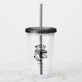 Whyte Wyrm Logo Acryl Drinkbeker (Voorkant)