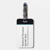 Whyte Wyrm Logo Bagagelabel (Achterkant verticaal)