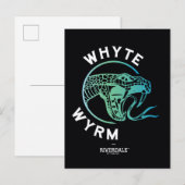Whyte Wyrm Logo Briefkaart (Voorkant / Achterkant)