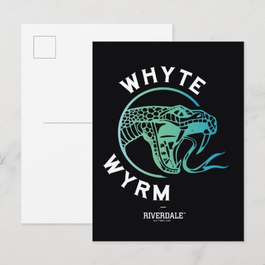 Whyte Wyrm Logo Briefkaart (Voorkant / Achterkant)