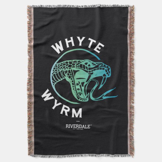 Whyte Wyrm Logo Deken (Voorkant Verticaal)