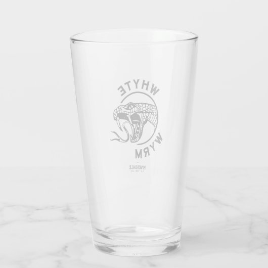 Whyte Wyrm Logo Glas (Achterkant)