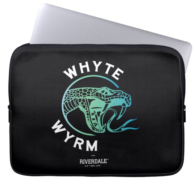 Whyte Wyrm Logo Laptop Sleeve (Voorkant)