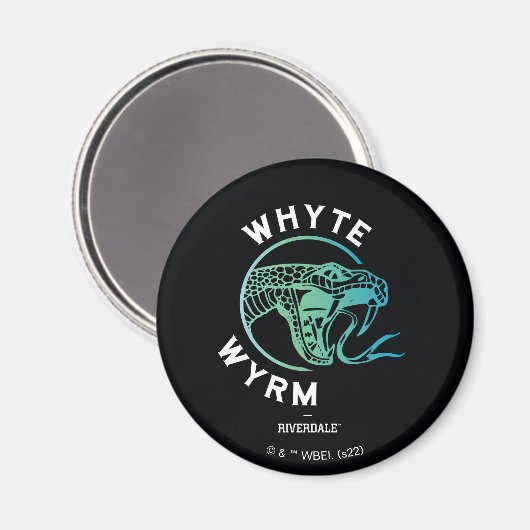Whyte Wyrm Logo Magneet (Voorkant / Achterkant)