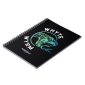 Whyte Wyrm Logo Notitieboek (Linkerzijde)