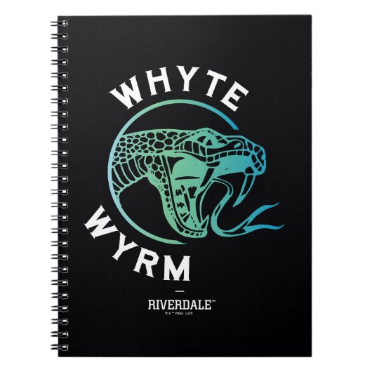 Whyte Wyrm Logo Notitieboek (Voorkant)