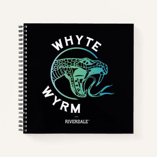 Whyte Wyrm Logo Notitieboek (Voorkant)