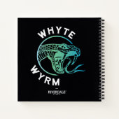 Whyte Wyrm Logo Notitieboek (Achterkant)