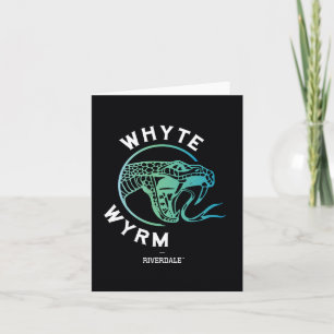 Whyte Wyrm Logo Notitiekaartje