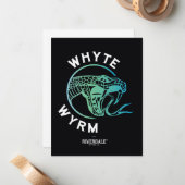 Whyte Wyrm Logo Notitiekaartje (Voorkant / Achterkant in situ)
