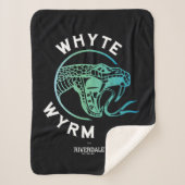 Whyte Wyrm Logo Sherpa Deken (Voorkant)