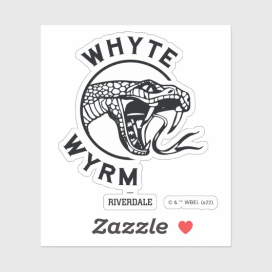 Whyte Wyrm Logo Sticker (Vel)