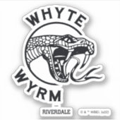 Whyte Wyrm Logo Sticker (Voorkant)
