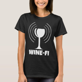 Wi-Fi-Humor WiFi-golven T-shirt