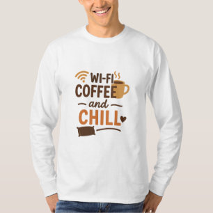 Wi-Fi, koffie en chill T-shirt