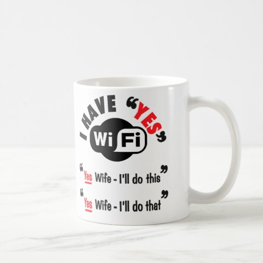 Wi-Fi-Mok Koffiemok (Rechts)
