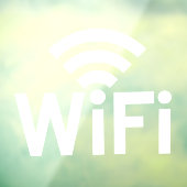 Wi-fi-netwerk Raamsticker (Vel 3)