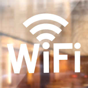 Wi-fi-netwerk Raamsticker