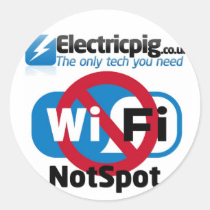 Wi-Fi NotSpot sticker