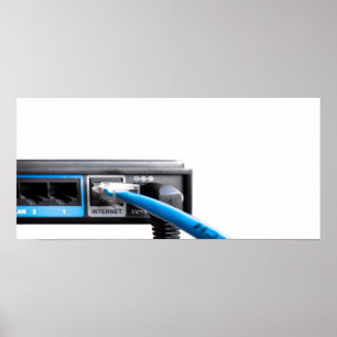 Wi-Fi-router Poster