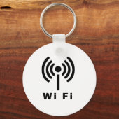 Wi Fi-symbool Sleutelhanger (Voorkant)
