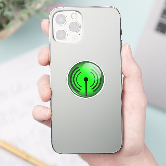 Wi-Fi-symbool Sticker (Telefoon)