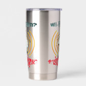 Wi-Fi uit? Hersenen of signalen? Wi-Fi uit Geïsoleerde Drinkbeker (Links)