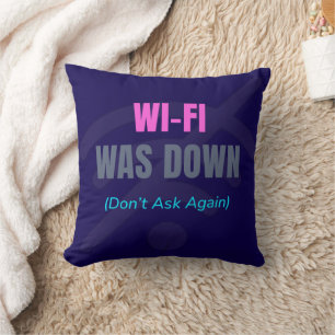 Wi-Fi was niet beschikbaar (vraag het niet opnieuw Kussen
