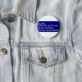 WI-leraar om lijst te doen Ronde Button 5,7 Cm (In situ)