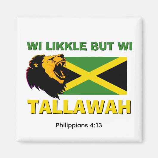WI LIKKLE MAAR WI TALLAWAH MAGNEET (Voorkant)