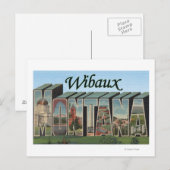 Wibaux, Montana Briefkaart (Voorkant / Achterkant)
