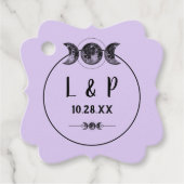 Wicca bruiloft gunst Labels Handfasten Wiccan Paga (Voorkant)