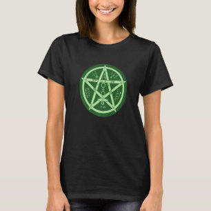 Wicca Irish Celtic Pentagram Knot T-shirt