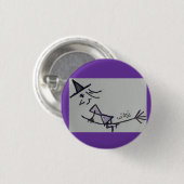 wicca kids ronde button 3,2 cm (Voorkant /achterkant)