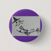 wicca kids ronde button 3,2 cm (Voorkant)