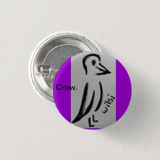 wicca kids ronde button 3,2 cm (Voorkant /achterkant)