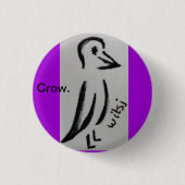 wicca kids ronde button 3,2 cm (Voorkant)