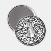 Wicca Magneet (Voorkant / Achterkant)