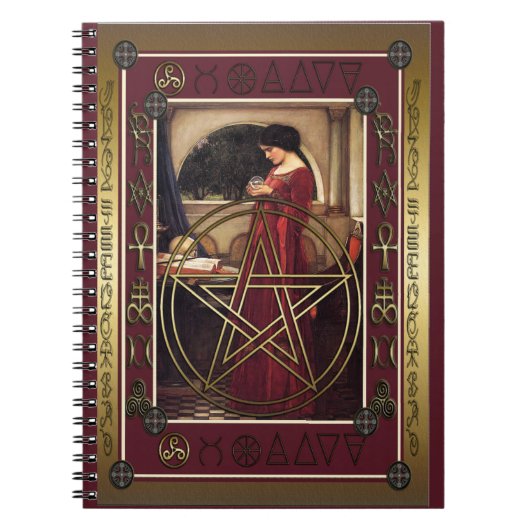 Wicca Pentacle Notitieboek (Voorkant)