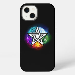 Wicca pentagram iPhone 13 hoesje