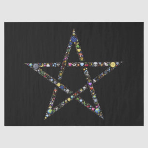 wicca-pentagram tissuepapier