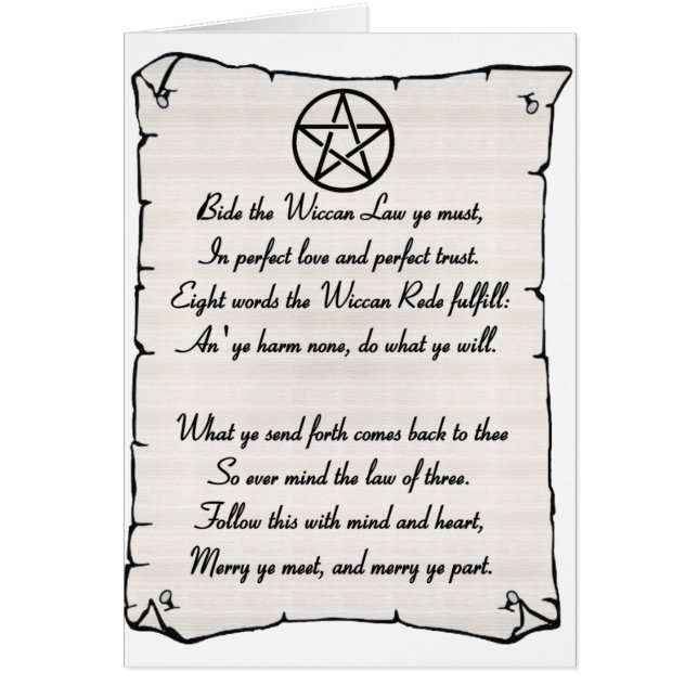 Wicca Reade (Voorkant)