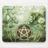 Wicca Rustica: Woodland Pentacle Muismat (Voorkant)