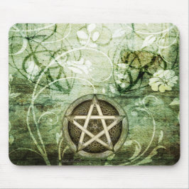 Wicca Rustica: Woodland Pentacle Muismat