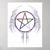 Wicca Tribal Poster (Voorkant)
