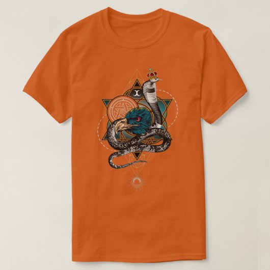Wiccaan-beschermingscharm T-shirt (Design voorkant)